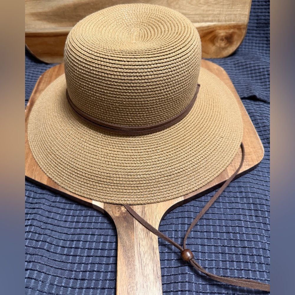 Furtalk | Women’s Wide Brim Sun Hat w/Adjustable Chin Strap, Foldable